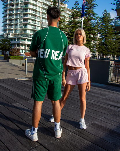 Forest Green Summer Shorts