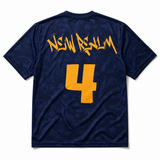 Down Under Football Jersey back flatlay