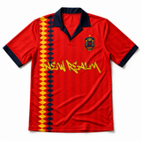 Roja Football Jersey front flatlay on white background